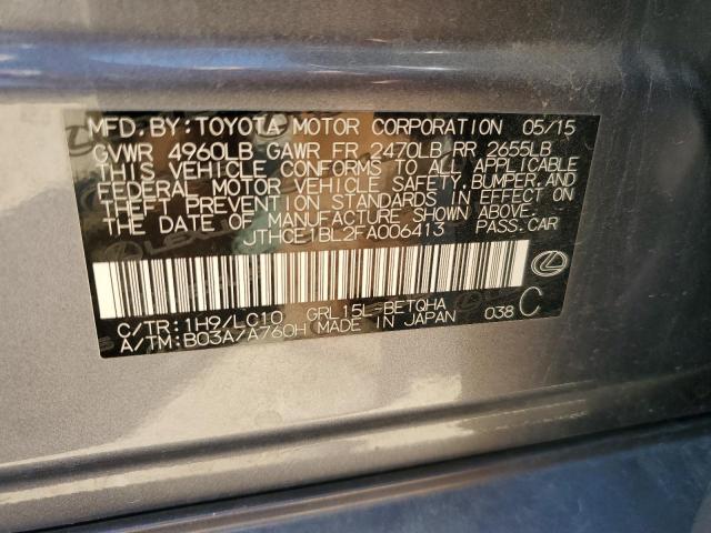 2015 LEXUS GS 350 - JTHCE1BL2FA006413