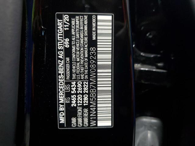 2021 MERCEDES-BENZ GLB AMG 35 W1N4M5BB7MW089238