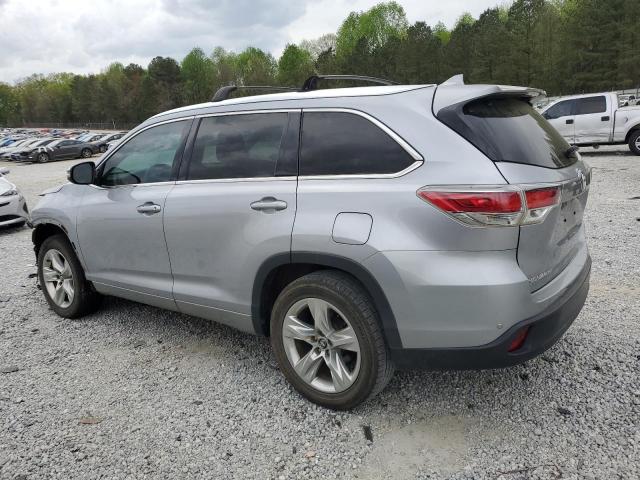 Vin: 5tdykrfh0gs172910, lot: 51659745, toyota highlander limited 20162