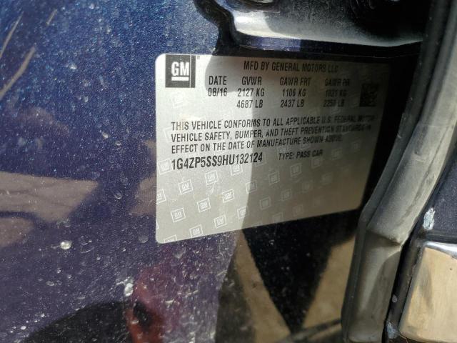 2017 BUICK LACROSSE E 1G4ZP5SS9HU132124