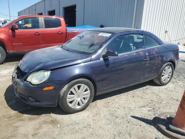 VOLKSWAGEN EOS TURBO 2008 blue  gas WVWBA71F38V030318 photo #1