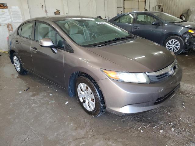 Vin: 19xfb2f55ce005600, lot: 54927865, honda civic lx 20124