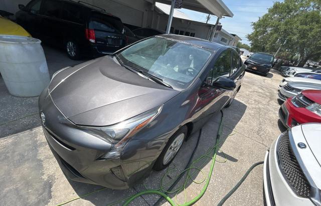 TOYOTA PRIUS 2016 black hatchbac hybrid engine JTDKBRFU7G3526359 photo #3