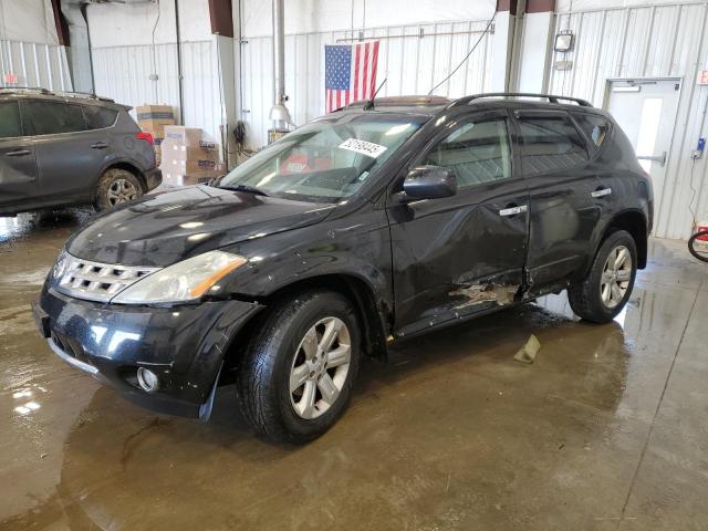 NISSAN MURANO SL 2006 black 4dr spor gas JN8AZ08W56W504539 photo #1