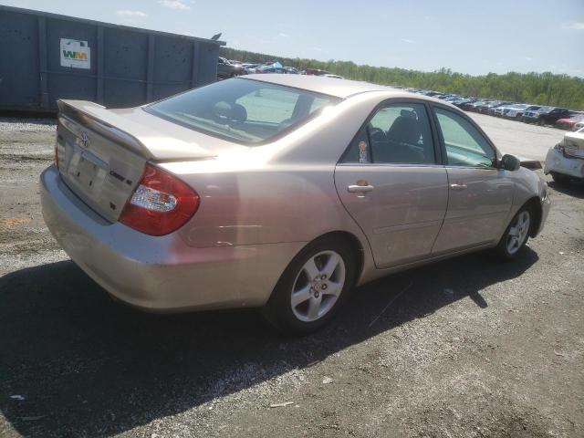 TOYOTA CAMRY LE 2002 gold sedan 4d gas 4T1BF30K22U011485 photo #4