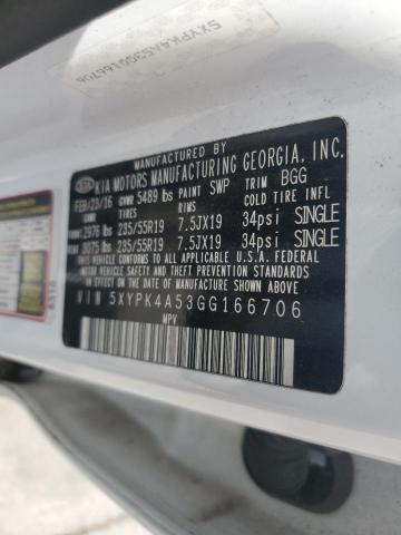 2016 KIA SORENTO SX - 5XYPK4A53GG166706
