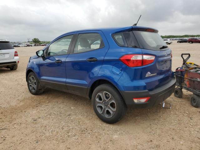 FORD ECOSPORT S 2021 blue  gas MAJ3S2FE8MC408861 photo #3