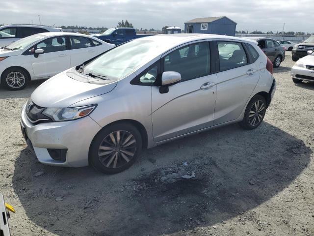HONDA FIT EX 2015 silver  gas 3HGGK5H86FM761557 photo #1