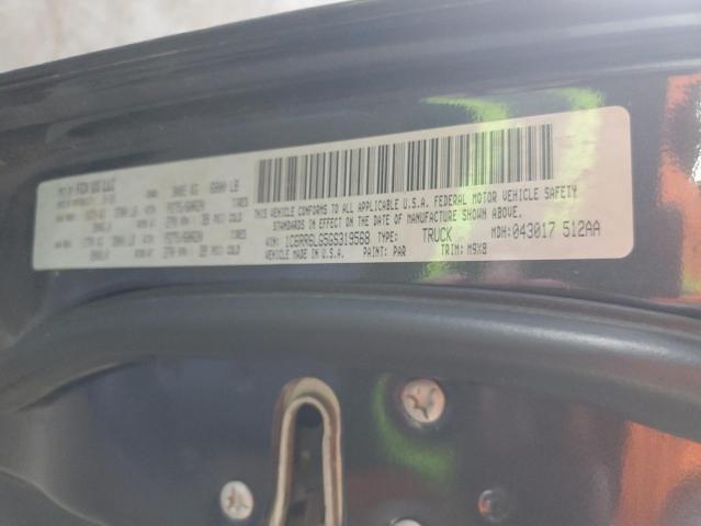 2016 RAM 1500 SLT 1C6RR6LG5GS319568