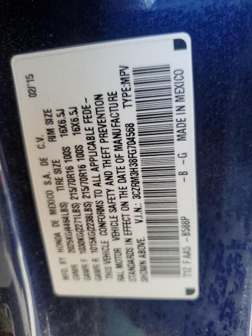 2015 HONDA CRV LX 3CZRM3H38FG704568