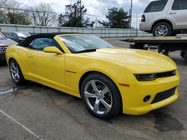 Vin: 2g1fc3d36e9289852, lot: 54087505, chevrolet camaro lt 20144