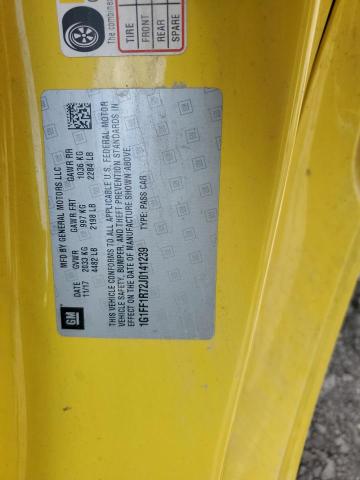 2018 CHEVROLET CAMARO SS 1G1FF1R72J0141239