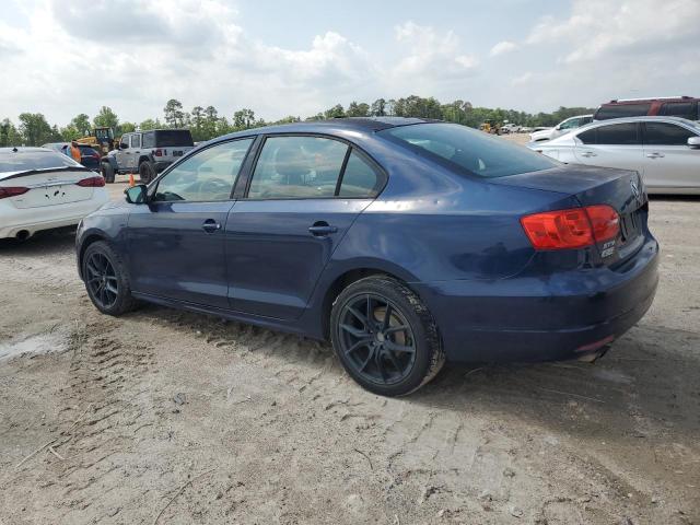 VOLKSWAGEN JETTA SE 2012 blue  gas 3VWDP7AJ7CM031676 photo #3