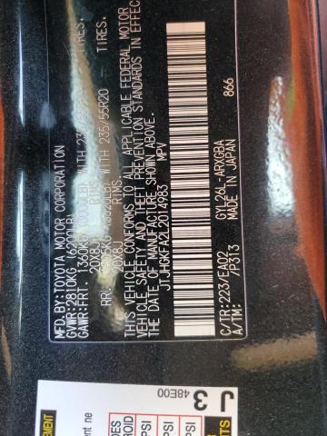 2020 LEXUS RX 450H L JTJHGKFA2L2014983