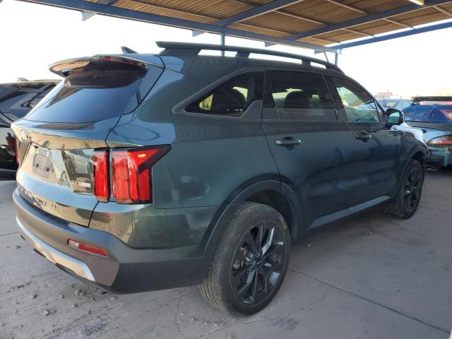 KIA SORENTO SX 2021 green  gas 5XYRKDLF9MG016318 photo #4
