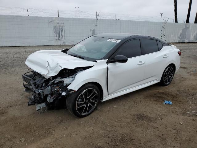 NISSAN SENTRA SR 2024 white  gas 3N1AB8DV0RY385584 photo #1