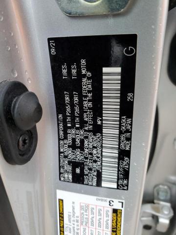 2022 TOYOTA 4RUNNER SR - JTEMU5JR4N5982539