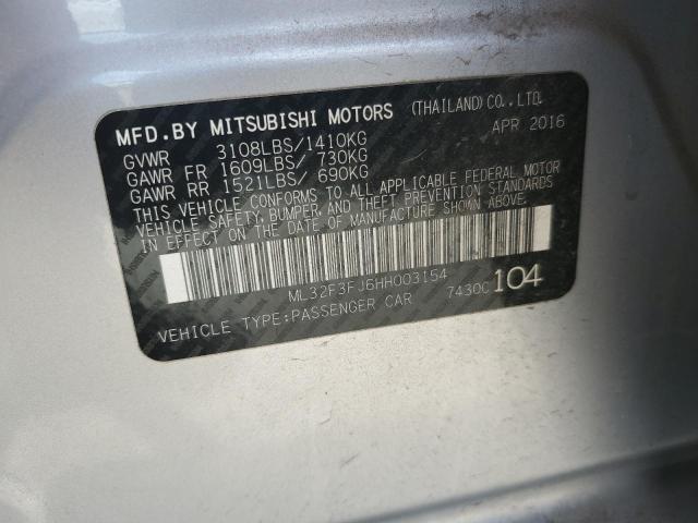 2017 MITSUBISHI MIRAGE G4 - ML32F3FJ6HH003154