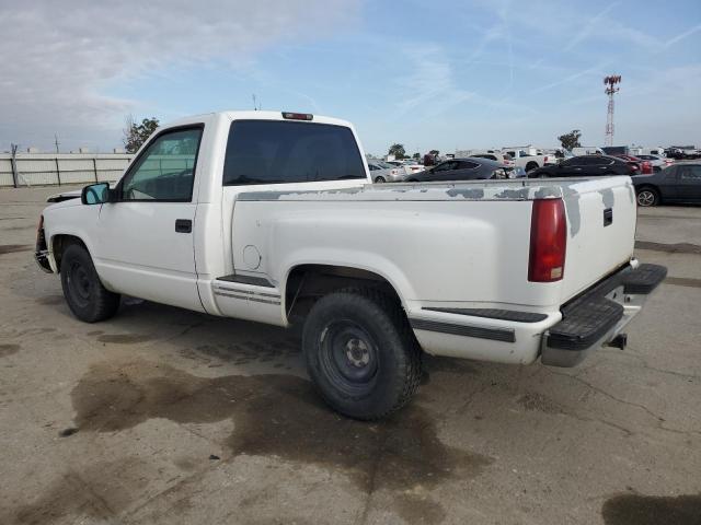 GMC SIERRA C15 1996 white pickup gas 1GTEC14W4TZ505704 photo #3