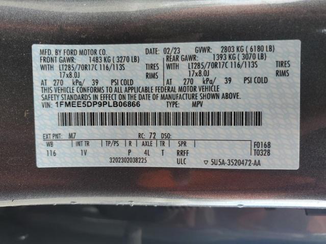 2023 FORD BRONCO BAS - 1FMEE5DP9PLB06866