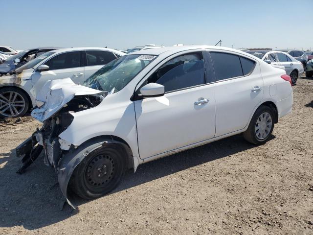 NISSAN VERSA S 2017 white  gas 3N1CN7AP6HL869805 photo #1