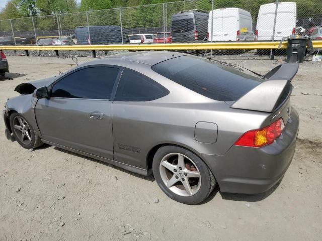 ACURA RSX TYPE-S 2002 gray  gas JH4DC53062C027480 photo #3