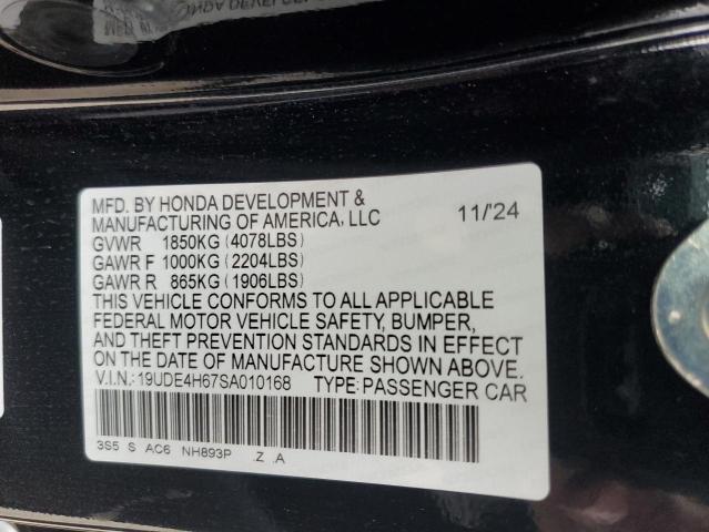 2025 ACURA INTEGRA A- - 19UDE4H67SA010168