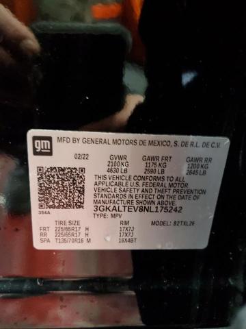 2022 GMC TERRAIN 3GKALTEV8NL175242