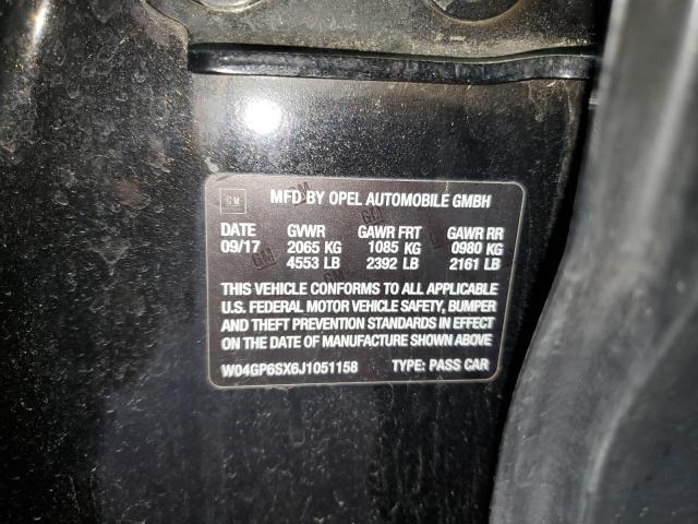 2018 BUICK REGAL ESSE W04GP6SX6J1051158