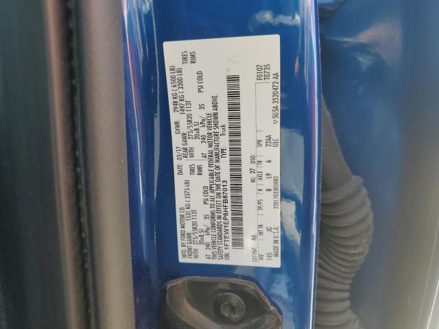 2017 FORD F150 SUPER - 1FTEW1EP8HFB87013