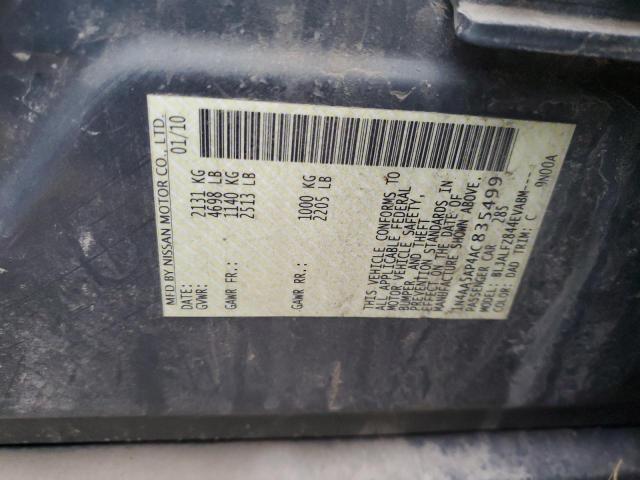 2010 NISSAN MAXIMA S - 1N4AA5AP4AC835499