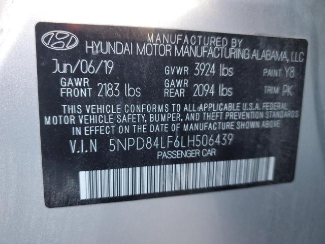 2020 HYUNDAI ELANTRA SE - 5NPD84LF6LH506439