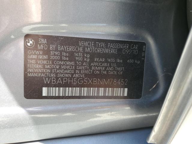 2011 BMW 328 I SULE - WBAPH5G5XBNM78452