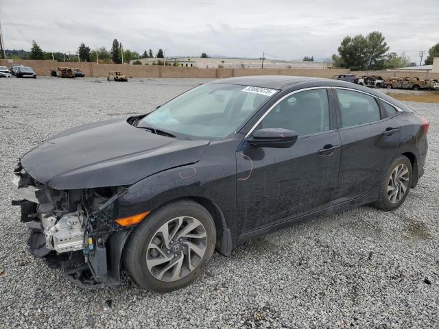 HONDA CIVIC EX 2017 black sedan 4d gas 2HGFC2F7XHH504419 photo #1