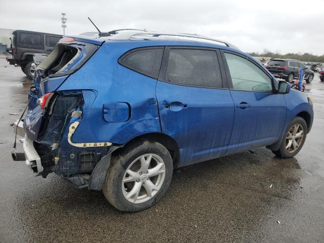 NISSAN ROGUE S 2008 blue  gas JN8AS58V18W112654 photo #4