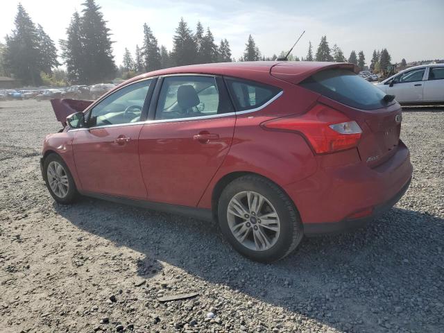 FORD FOCUS SEL 2012 red  gas 1FAHP3M29CL251247 photo #3