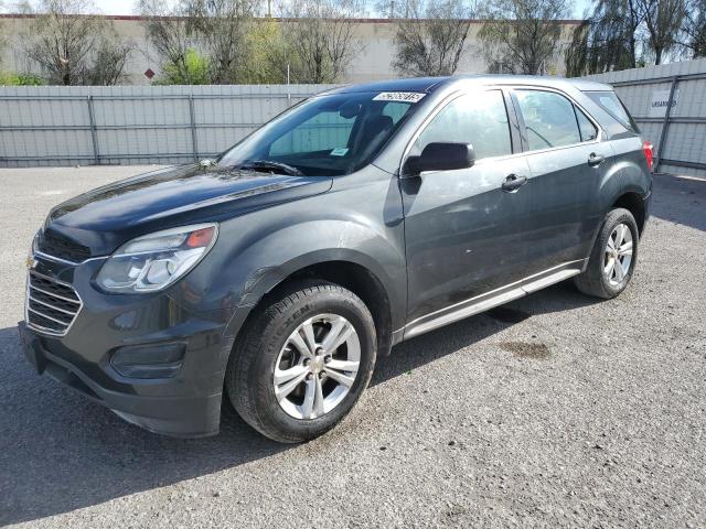 CHEVROLET EQUINOX LS 2017 gray  gas 2GNALBEK1H1536948 photo #1