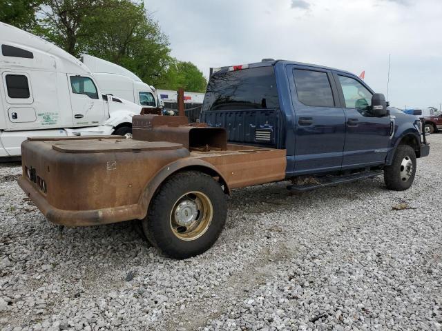 FORD F350 SUPER 2020 blue  diesel 1FT8W3DTXLEE95550 photo #4