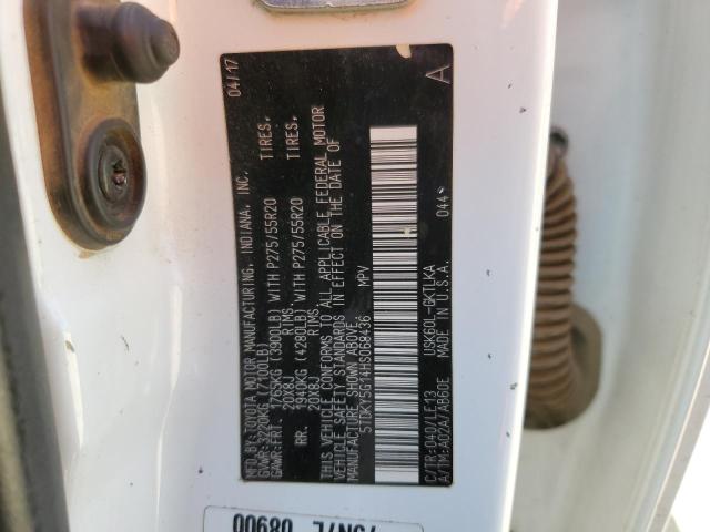 2017 TOYOTA SEQUOIA LI 5TDKY5G14HS068436