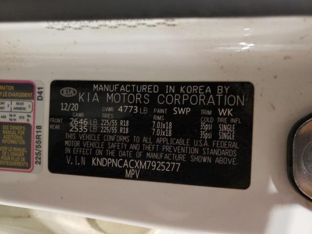 2021 KIA SPORTAGE E - KNDPNCACXM7925277