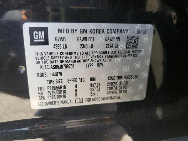 2018 BUICK ENCORE PRE - KL4CJASB6JB709756