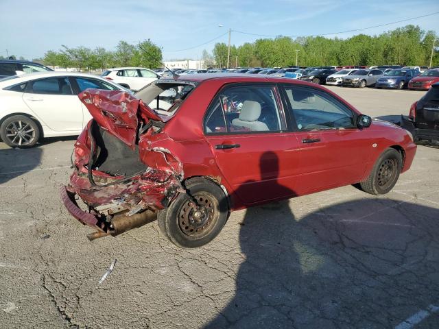 MITSUBISHI LANCER ES 2006 maroon  gas JA3AJ26E96U034132 photo #4