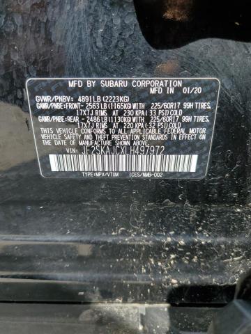 2020 SUBARU FORESTER P - JF2SKAJCXLH497972