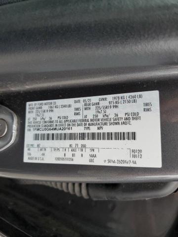 2021 FORD ESCAPE SE - 1FMCU0G64MUA20161