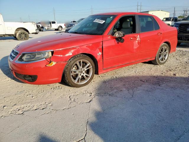 SAAB 9-5 2.3T 2008 red  gas YS3ED49G983504454 photo #1