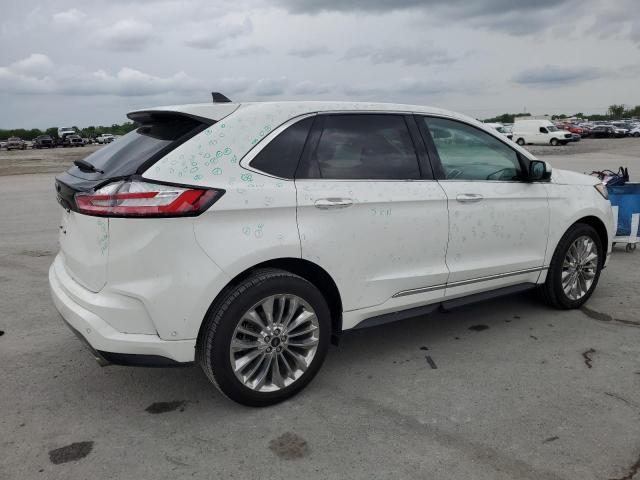 Vin: 2fmpk3k91mba60617, lot: 54366865, ford edge titanium 20213