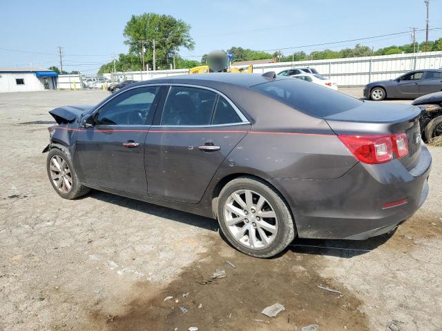 CHEVROLET MALIBU LTZ 2013 gray sedan 4d gas 1G11H5SA0DF265268 photo #3