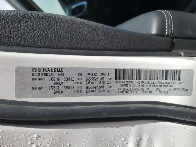 2017 DODGE DURANGO CI 1C4RDJEG7HC677399