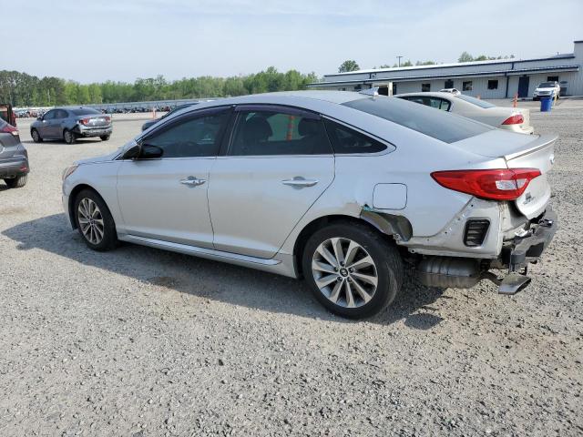 Vin: 5npe34af8hh579096, lot: 51139435, hyundai sonata sport 20172