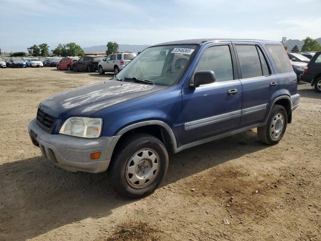 HONDA CR-V LX 1997 blue  gas JHLRD1847VC032557 photo #1